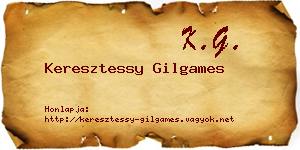 Keresztessy Gilgames névjegykártya